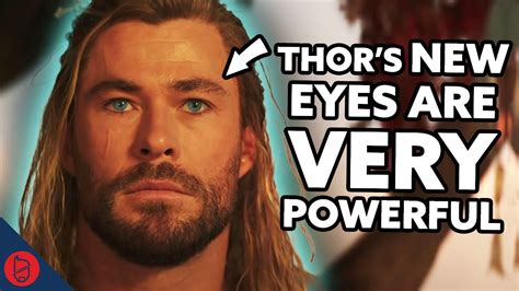 The Truth About Thors New Eyes Marvel Love And Thunder Film Theory