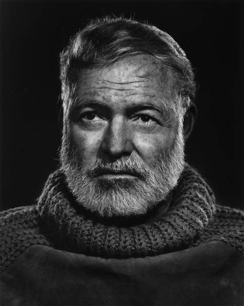Ernest Hemingway Yousuf Karsh