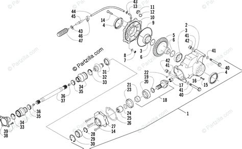 Genuine parts when replacement of parts is necessary, use only genuine arctic cat parts. Arctic Cat ATV 2004 OEM Parts Diagram for Rear Drive ...