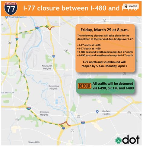 Portion Of Interstate 77 To Close For Weekend To Allow For Bridge