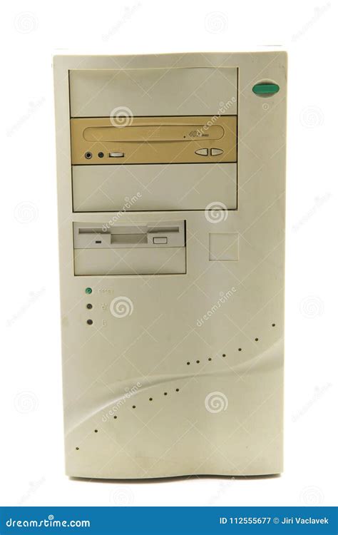 Old Computer Case Stock Image Image Of Desktop Internet 112555677