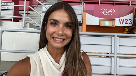 Olympia 2021 Sportreporterin Lea Wagner In Tokio