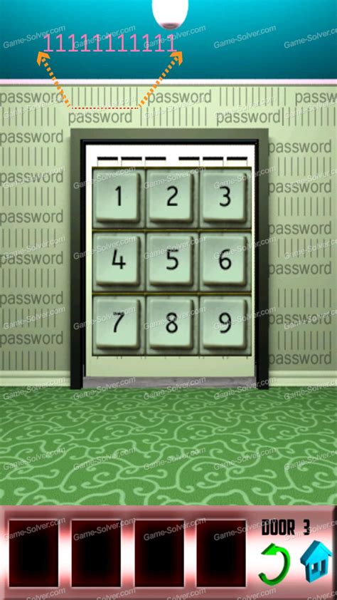 100 Doors Level 13 Game Solver