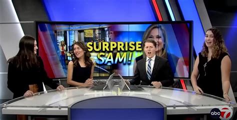 Kvia Anchor Gets Huge Surprise From Ginger Zee On Air