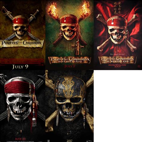 Pirates Of The Caribbean Dead Men Tell No Tales Teaser Poster Revealed