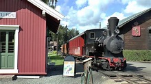 Hamar railway museum Norway summer 2019 - YouTube