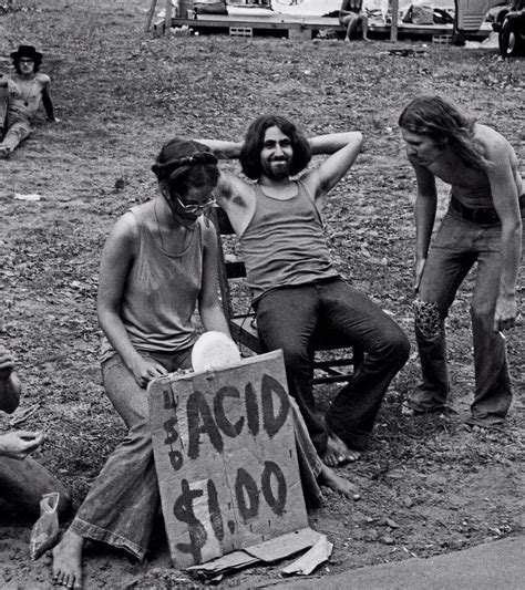 Woodstock Hippies Selling Acid For 100 1969 Roldschoolcool