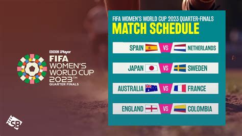 Watch Fifa Womens World Cup 2023 Quarter Finals In Usa