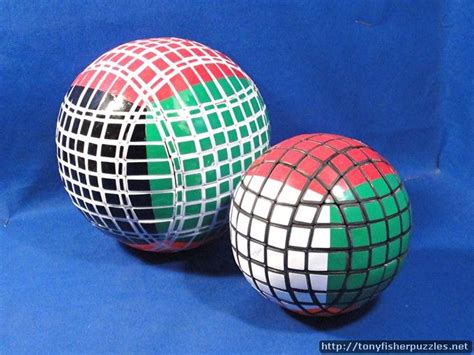 Tony Fishers 11x11x11 Rubiks Ball Puzzle Cube Puzzle Rubiks Cube