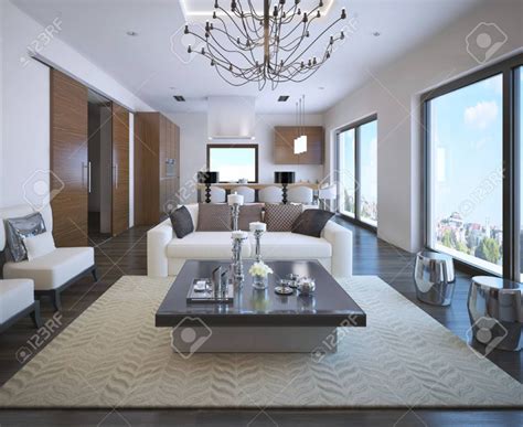 Sie suchen exklusive wohnzimmermöbel im klassischen oder modernen design? Küche Und Wohnzimmer Von Ontoart Wohnung Exklusive Möbel ...