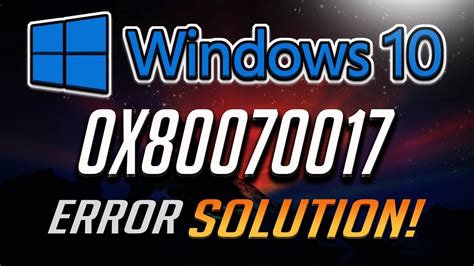 Fix Windows Update Error 0x80070017 In Windows 10 3 Solutions 2024