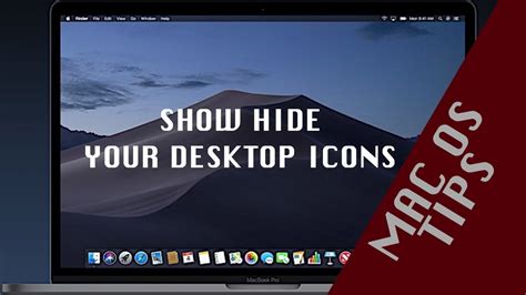 How To Show Hide Your Desktop Icons On Mac Os Youtube