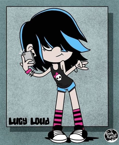 Lucy Loud 80s Au The Loud House Lucy The Loud House Fanart Loud Porn