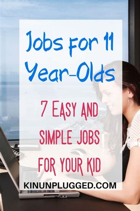 The Very Best Jobs For 11 Year Olds To Make Money Kin Unplugged