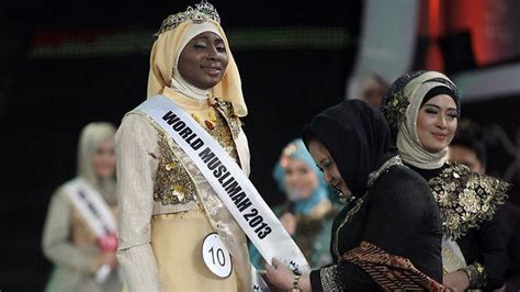 Nigerian Woman Wins Muslim Beauty Pageant Rival To Miss World The