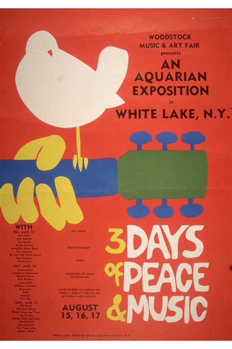 An iconic music event that made history despite major setbacks. History of the Woodstock Music Festival of 1969