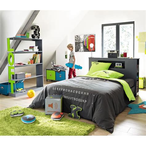 Kopfteil bett selber bauen holz : Bett-Kopfteil aus Holz, B 140 cm, grau Tonic | Maisons du ...