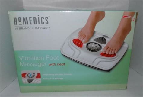 Homedics Vibration Foot Massager With Heat Model Fmv 400h Ebay