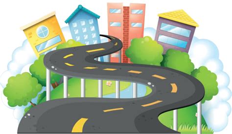Winding Path Clipart For Kids