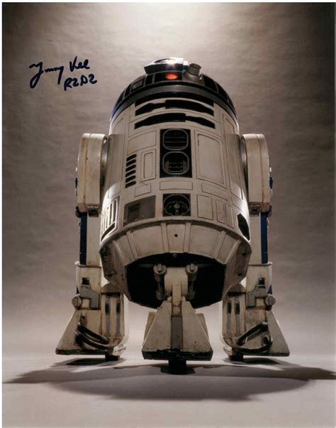 Jimmy Vee Autograph R2 D2 Star Wars Autographs