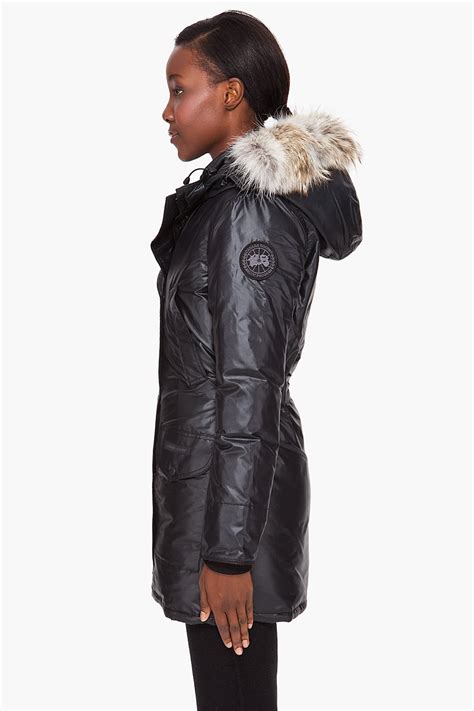 Lyst Canada Goose Trillium Cg55 Parka In Black