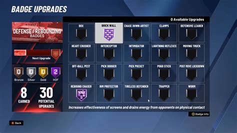 The Best Badges For Inside Centers On Nba 2k20 These Badges Turned My