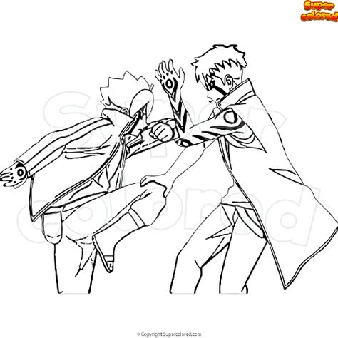 Boruto Anime Coloring Pages Coloring Pages