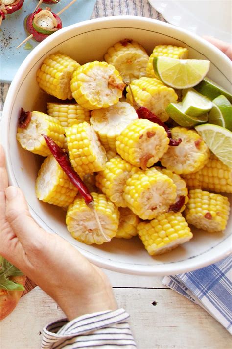 Chile Lime Corn Wheels Bbq Side Dishes Recipes