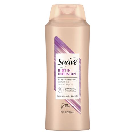 Suave Professionals Biotin Infusion Strengthening Shampoo Hair Shampoo