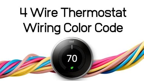 Maybe you would like to learn more about one of these? 4 Wire Thermostat Wiring Color Code — OneHourSmartHome.com