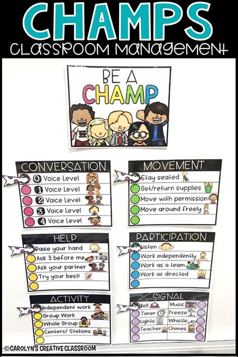 incorporate champs into your classroom with this easy prep chart print laminate and add clips