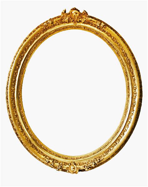 Gold Oval Frame Png Png Image With Transparent Background Toppng Vlr