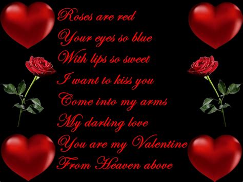 Happy Valentine S Day 2017 Red Roses Valentine Poems