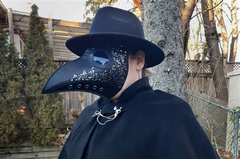 Toronto Woman Explains Why She Wears A Plague Doctor Mask And Outfit
