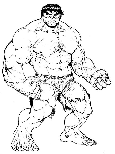 Hulk Dibujos Para Colorear E Imágenes