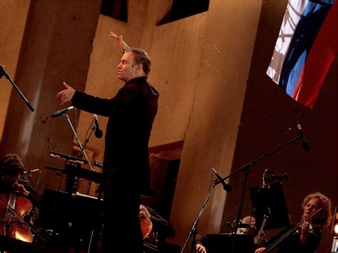 The Conductor Valery Gergiev Defending Russia To The Strains Of Prokofiev The New York Times