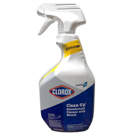 Clorox Disinfectant Spray With Bleach 32 Fl Oz Safety Masks