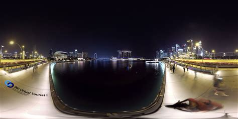 360° Time Lapse In 4k Of Marina Bay Singapore 360 Virtual Tourist