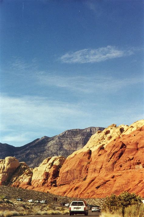 Nevada Red Rock Canyon State Route 159 And Calico Hills Flickr