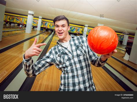 Young Man Bowling Image And Photo Free Trial Bigstock