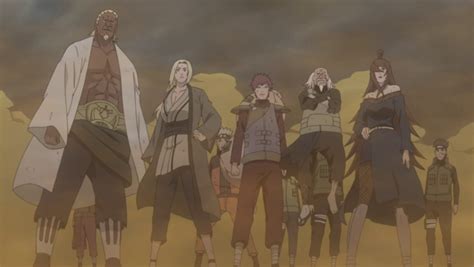 The Five Kage Assemble Narutopedia Fandom Powered By Wikia