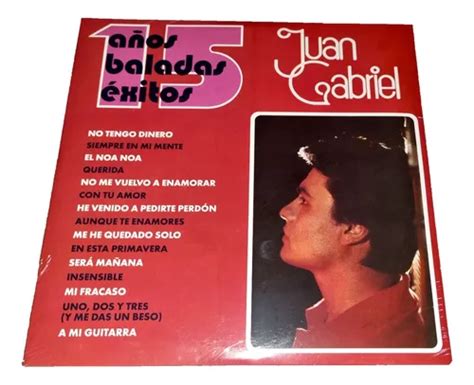 Juan Gabriel 15 Años Baladas Exitos vinyl Vinilo Lp Vinil Envío gratis