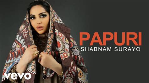 Shabnam Surayo Papuri Live Performance Youtube