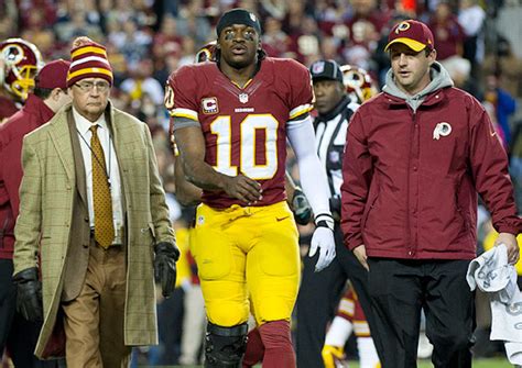 Does Dr James Andrews Have Concerns About Robert Griffin Iiis Knee