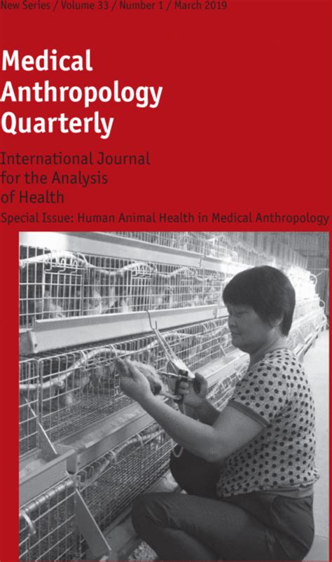 Issue Information 2019 Medical Anthropology Quarterly Wiley