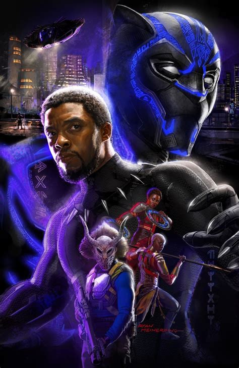 Image Black Panther Poster Art Disney Wiki Fandom Powered By