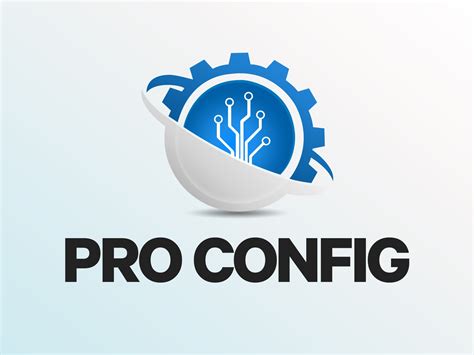 Pro Config Logo Design By Nimish Parekh On Dribbble