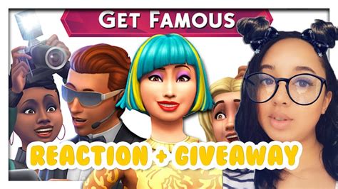 The Sims 4 Get Famous Trailer Reaction Giveaway And More 🤩 The