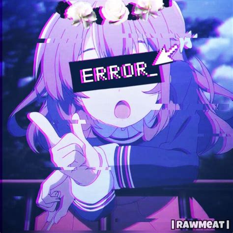 Pin On Anime Edits Glitch 3d