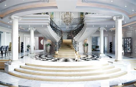 Luxury Neoclassical Palace Interior Design En 2020 Décoration